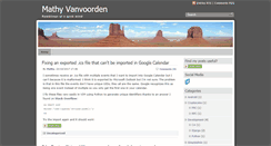 Desktop Screenshot of mathy.vanvoorden.be